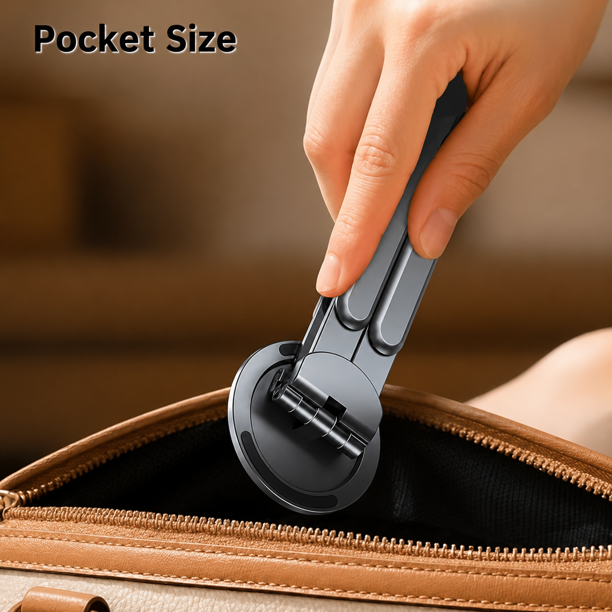 Foldable Portable Laptop Stand for Desk 4-in-1 Adjustable Laptop & Tablet Holder