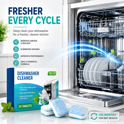 Plonksy™ Dishwasher Cleaner Tablets 12-Pack