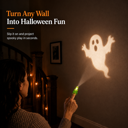 Plonksy™ Halloween Finger Projector Lights