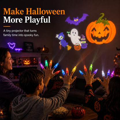 Plonksy™ Halloween Finger Projector Lights