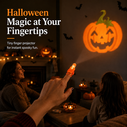 Plonksy™ Halloween Finger Projector Lights