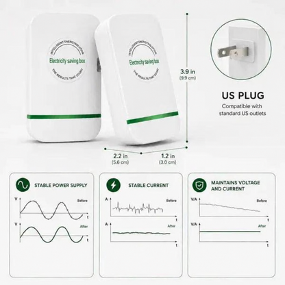 Plonksy™ PowerBalance Pro – Plug-In Power Optimizer