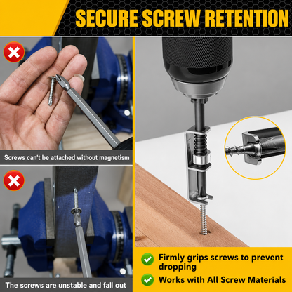 🔥Last Day 49% OFF - 🛠️Universal Spring Loaded Anti-Drop Screw Holder Bit