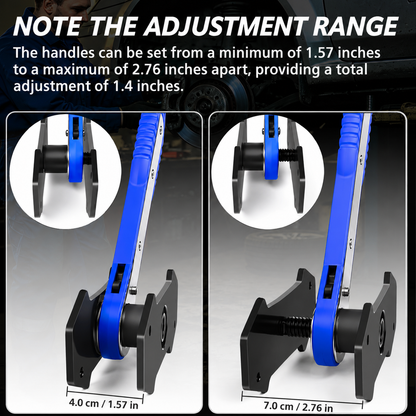 🚗 360° Rotating Ratchet Brake Caliper Tool
