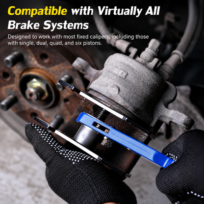 🚗 360° Rotating Ratchet Brake Caliper Tool