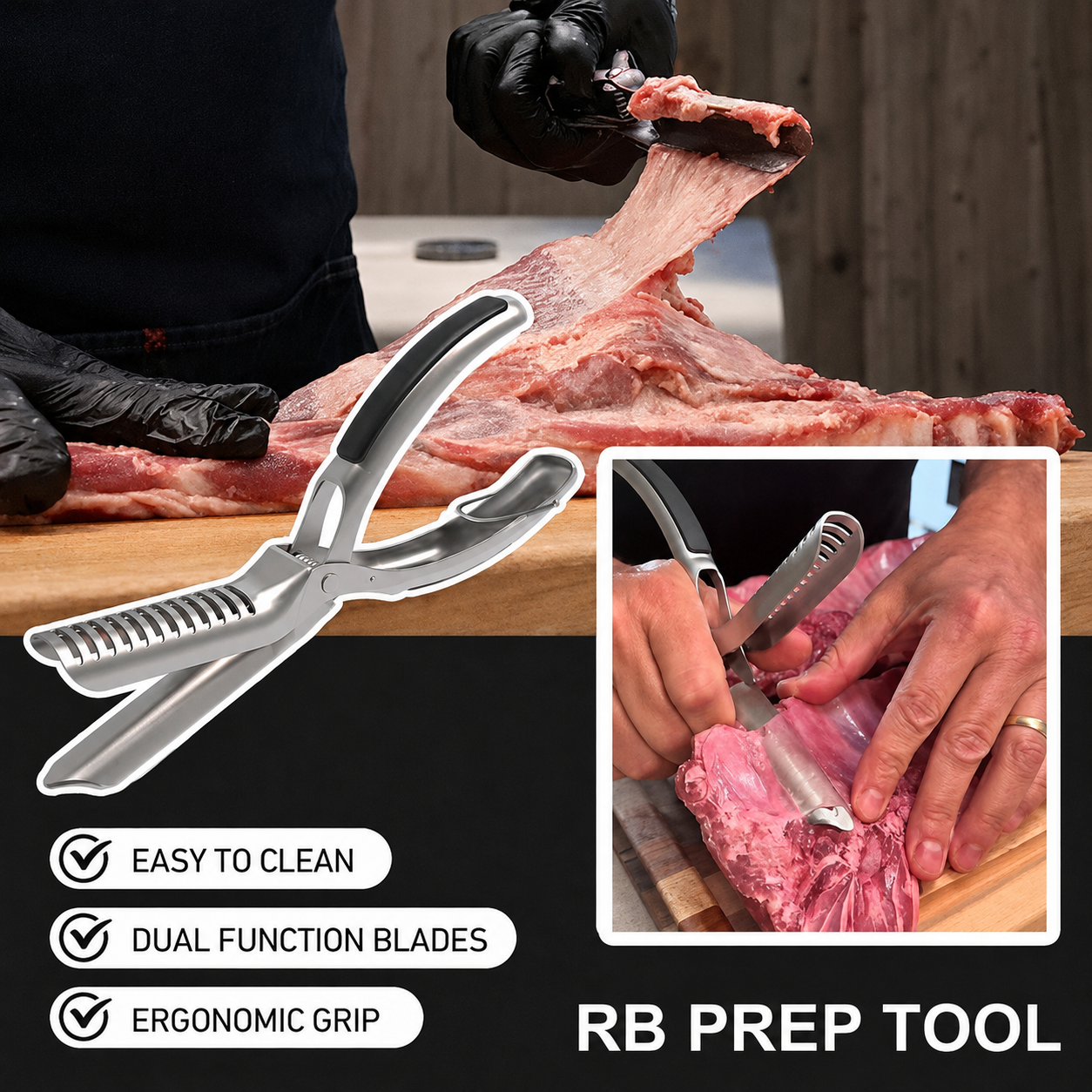 Plonksy™ Rib Prep Tool