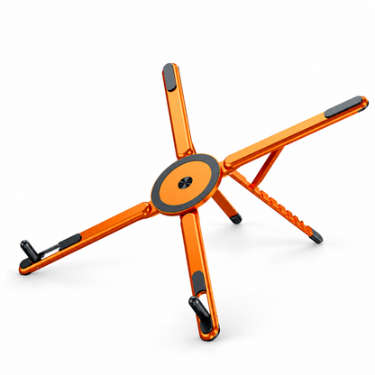 Foldable Portable Laptop Stand for Desk 4-in-1 Adjustable Laptop & Tablet Holder
