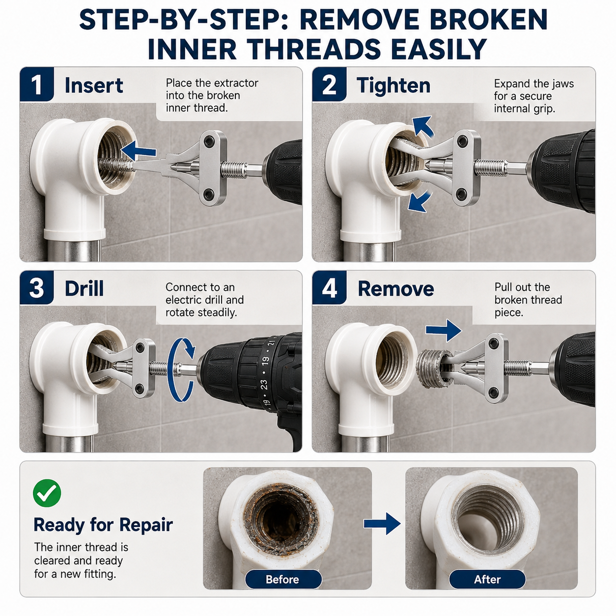 Plonksy™ Broken Pipe Extractor
