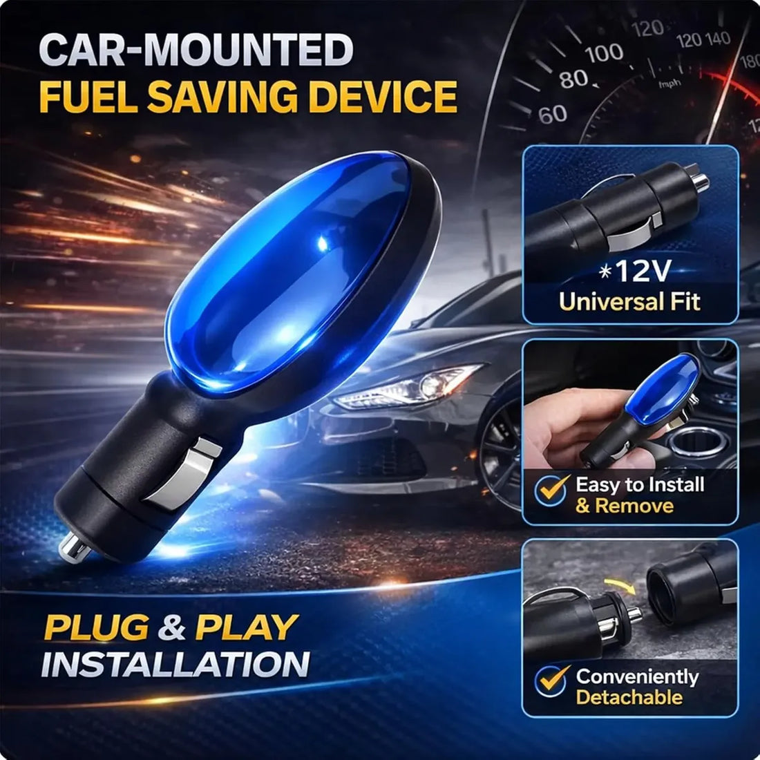 DriveVolt™ 12V Vehicle Power Conditioning Plug