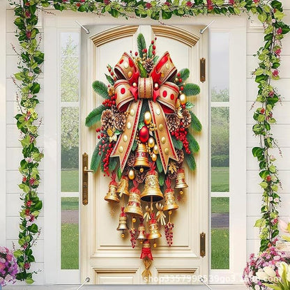 Plonksy™ SantaWrap – Reusable Christmas Door Cover