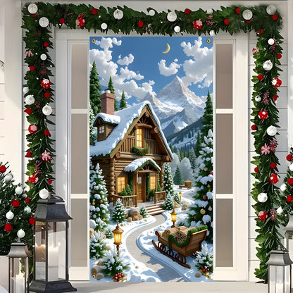 Plonksy™ SantaWrap – Reusable Christmas Door Cover