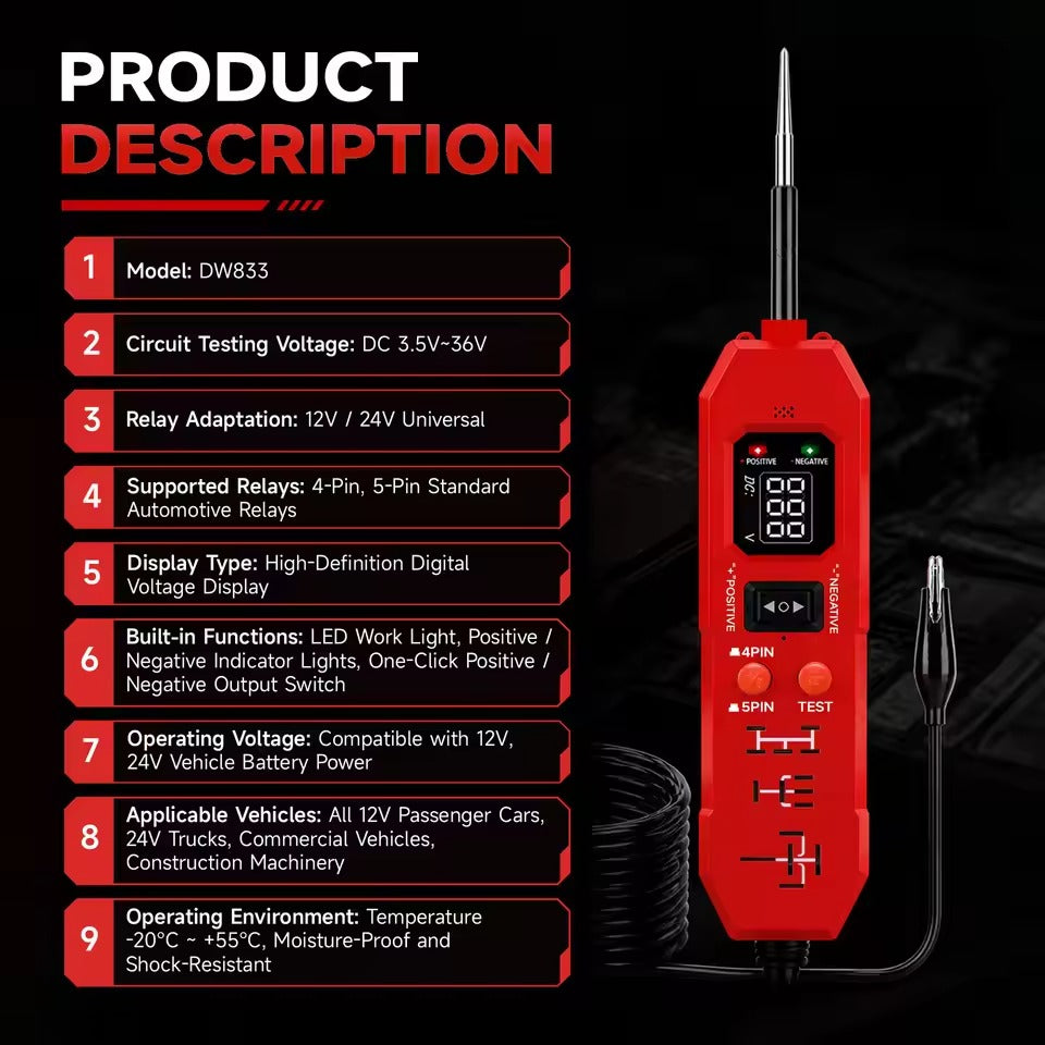 Plonksy™ Circuit & Relay Tester