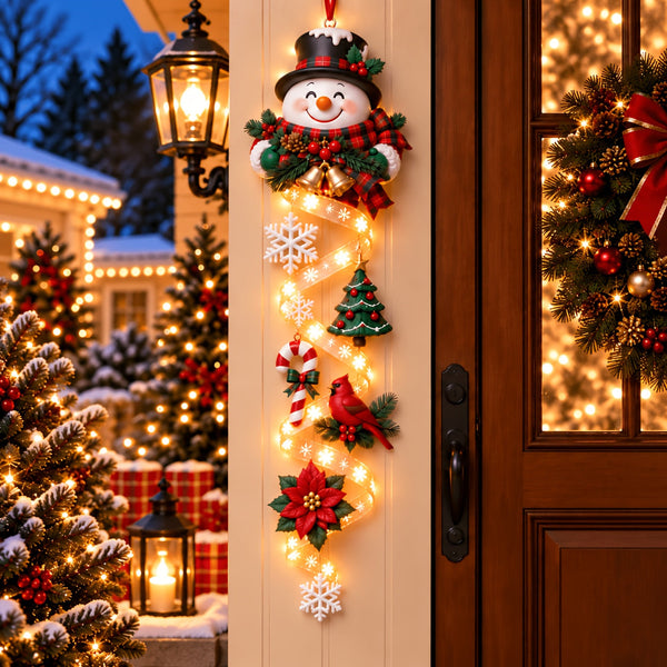 MerryGlow™ LED Christmas Door Decor
