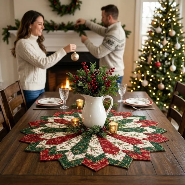 Plonksy™ Poinsettia Quilting Template Set