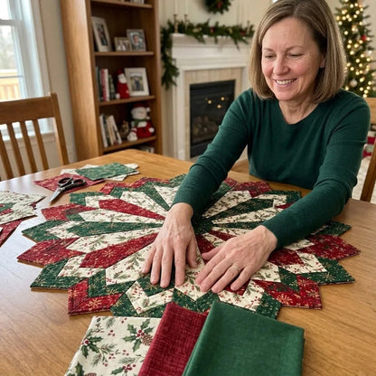 Plonksy™ Poinsettia Quilting Template Set