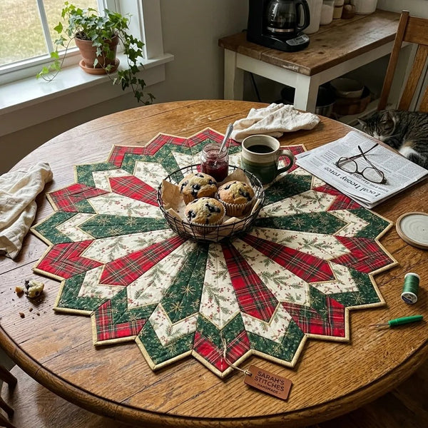 Plonksy™ Poinsettia Quilting Template Set