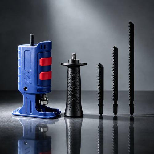 Plonksy™ DrillSaw Pro – Reciprocating Saw Attachment Kit