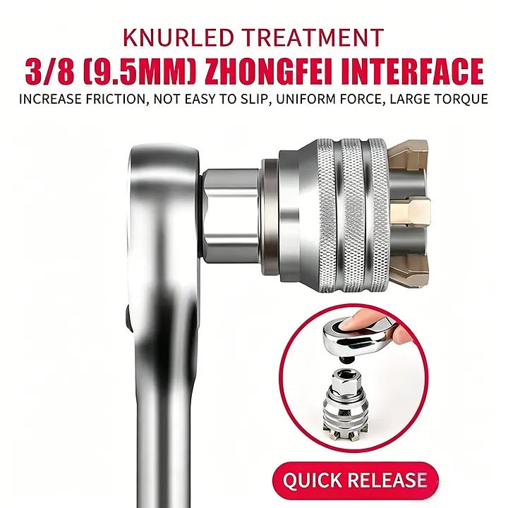 Plonksy™ 6-Jaw Adjustable Socket