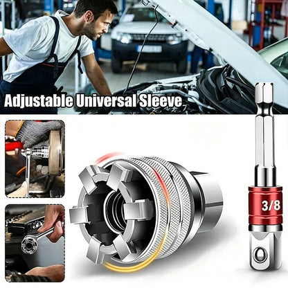 Plonksy™ 6-Jaw Adjustable Socket