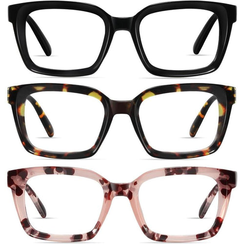 🔥Limited Time 50% Off👓 3 Pack Tortoiseshell Reading Glasses