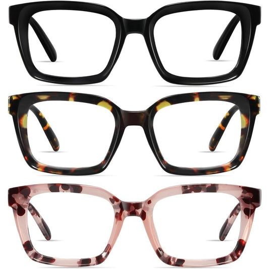 🔥Limited Time 50% Off👓 3 Pack Tortoiseshell Reading Glasses