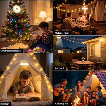 Plonksy™ Camping Lamp & String Lights