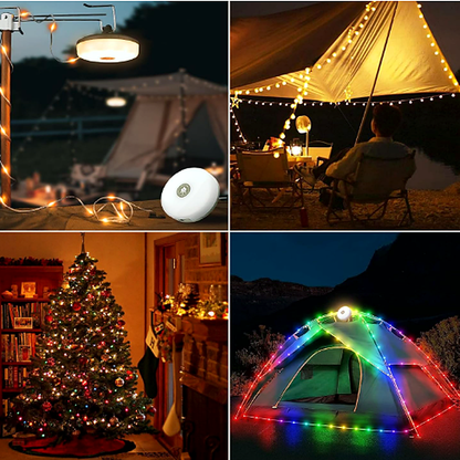 Plonksy™ Camping Lamp & String Lights