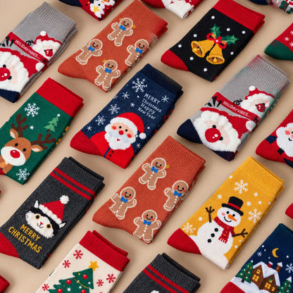 Plonksy™ SockJoy – 24-Day Christmas Sock Advent Calendar