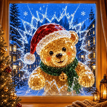 MerryBurst™ 3D Christmas Window Decal