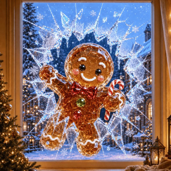 MerryBurst™ 3D Christmas Window Decal