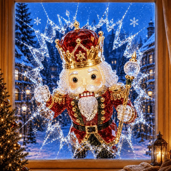 MerryBurst™ 3D Christmas Window Decal