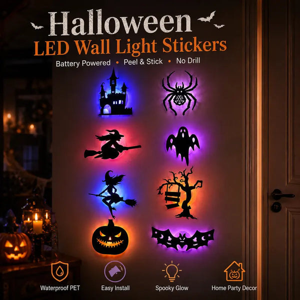 Plonksy™ Halloween Glow Silhouettes