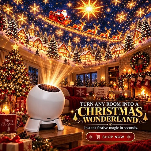 Plonksy™ JollyGlow Christmas Projector