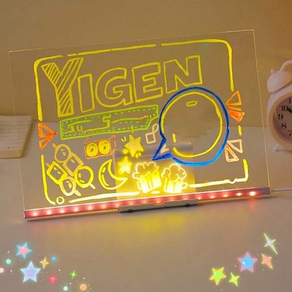 DoodleGlow™ – Erasable LED Drawing Board