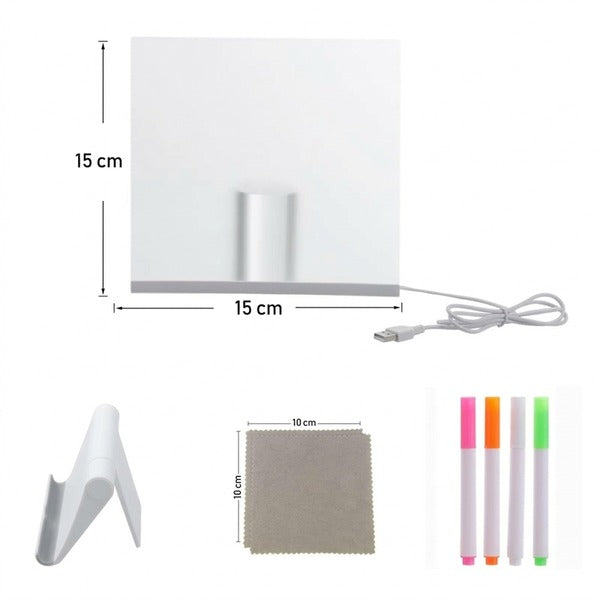 DoodleGlow™ – Erasable LED Drawing Board