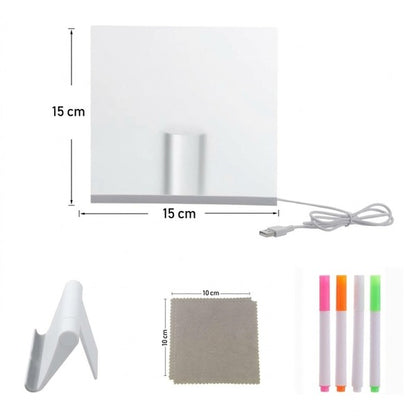 DoodleGlow™ – Erasable LED Drawing Board