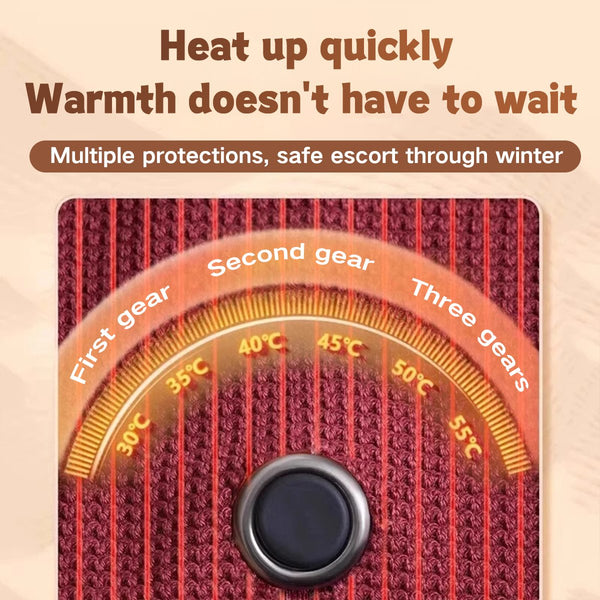 CozyWrap™ Portable Heated Blanket Shawl