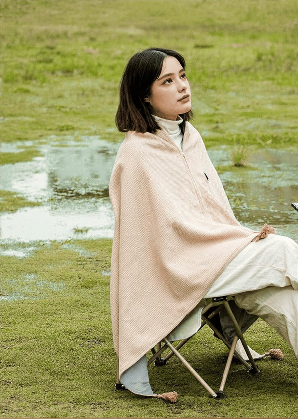 CozyWrap™ Portable Heated Blanket Shawl